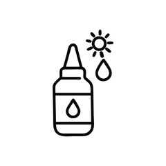 spf drops, sun protection, lightweight serum, skincare drops, uv defense, facial serum, beauty drops,