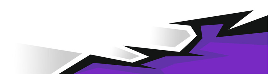 Vector car sticker wrap design. Graphic abstract line racing background kit design for vehicles, race cars, rallies, adventures, and liveries.