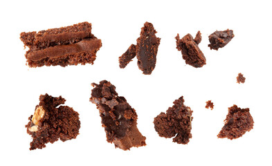 Nut Brownie, Homemade German Chocolate Cake, Chocolate Peanuts Cake, Brownie Square Piece