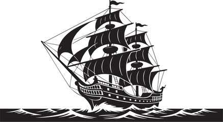 Nautical navigation icon set. Vector glyph pictograms of ship wheel, sea travel, maritime symbol, ocean guide, marine mark black silhouette