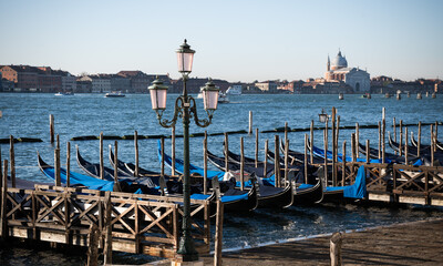 gondolas in venice © Agata Kadar