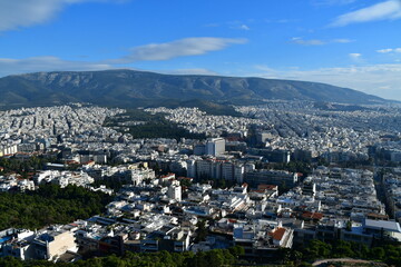 ギリシャアテネのリカヴィトスの丘