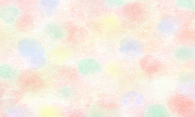 水彩の抽象的な淡いカラフル背景
