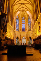 2024, 30 December, Alsace, December: Beautiful view of colorful romantic city Colmar, France, Alsace