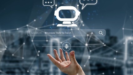 AI assistant with voice chat interface, combining smart chatbot, voice command, and AI-powered control search tools. Agentic AI assistant helps users search and chat naturally. Muxer