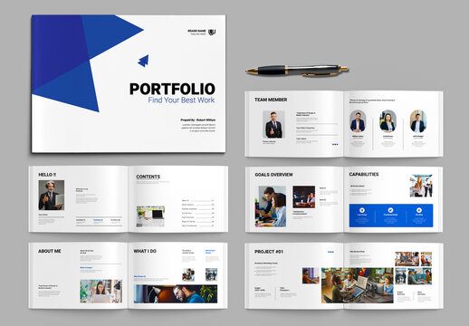 Landscape Portfolio Layout