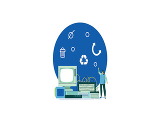 Responsible E-waste Management Recycling and Secure Disposal of Outdated Electronic Devices and Digital Data