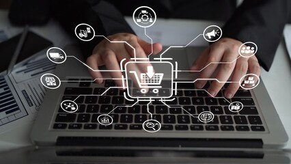 Omni-channel marketing and online shopping strategies, cross-platform customer experience, brand unification, and integrated marketing communication across digital channels. Muxer
