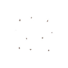 Constellation of stars dreamy celestial design