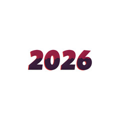 Stylish 2026 graphic for future event designs