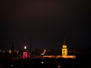 Kitzingen at night