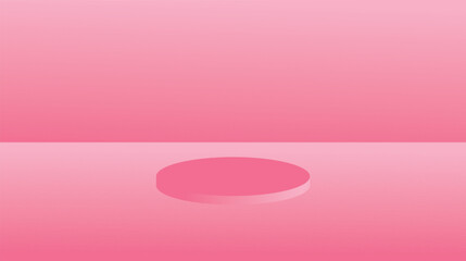 3D Vector Background for Product Layout Illustration. Blue Background.