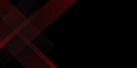 Best vector red and black design background with stroke and shadow effect. Red gradient wallpaper with minimal geometric. Modern and cool background.