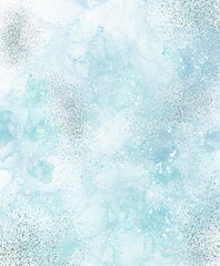 Alcohol ink marble blue pastel with glitter texture, can be used for background, wallpaper, invitation, brochure, and poster design