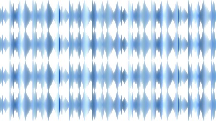 Dynamic sound wave visualization in cool blue tones brings modern vibrancy for audio projects and music visuals, offering a seamless, trendy backdrop