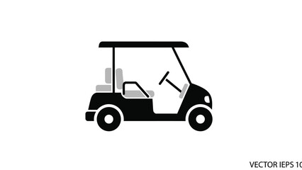 golf cart vector illustration