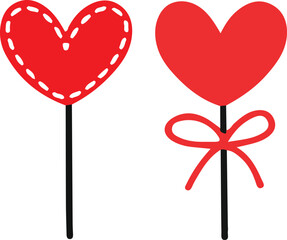 Colorful abstract candy shapes and swirls in vibrant hues