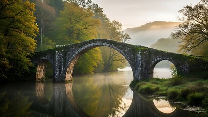 bridge over the river