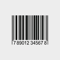 Barcode labels showing Made in China and Made in Canada for stock photo websites