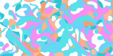 Trendy Simple Cool Trendy Abstract Pattern Vector Illustration Background Template