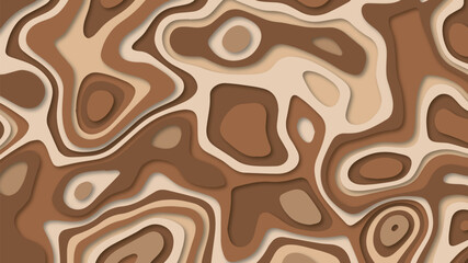 3D abstract paper art style, design layout for business presentations, flyers, posters, prints, decoration, cards, brochure cover.