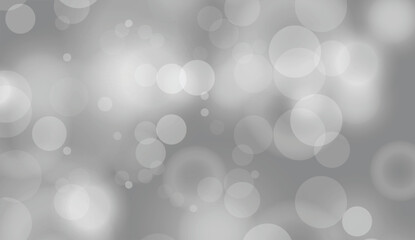 bokeh grey background © yaqoob
