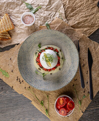 Italian cheese burrata