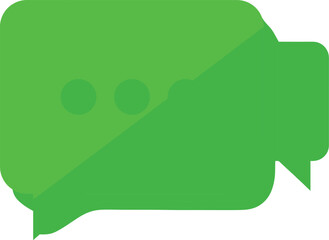 Chat Message Conversation Communication Bubble Vector Icon