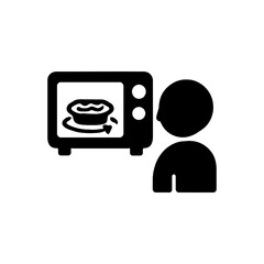 Instant Microwave Meal Icon