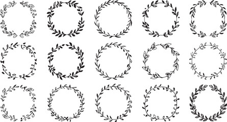 Ultimate Vector Design Bundle  Wreaths, Frames Badges & Star Dividers SVG Pack