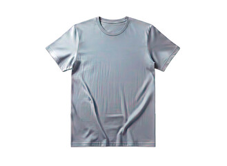 Naklejka premium Blue T-Shirt Isolated on White Background