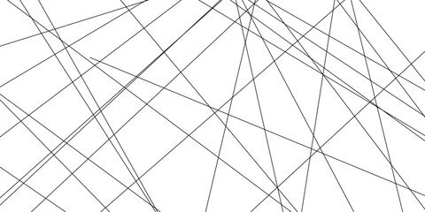 Abstract line background. abstract black lines with white background creative. The wires on white background. Subtle intersecting lines forming geometric shapes on a neutral background.