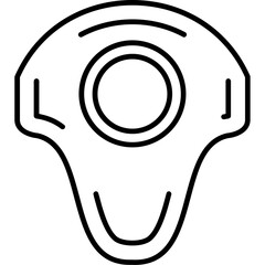 Trackball Outline Icon