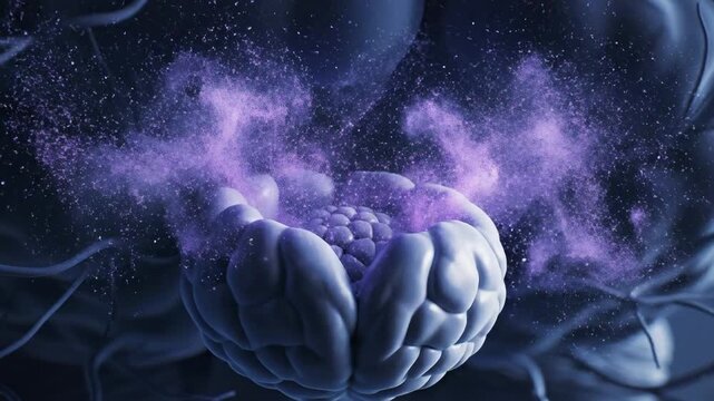 Mesmerizing Pineal Gland Melatonin Release Animation