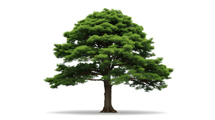 Majestic palm tree with string lights at sunset or sunrise