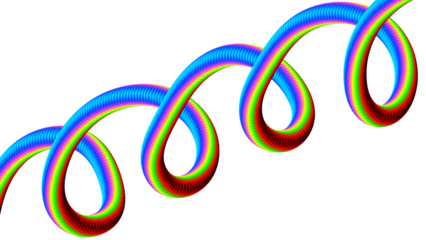 Abstract colorful circle design vector illustration with a wave pattern light frame backdrop