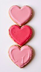 Pastel Thornheart Cookies with Glossy Icing Lined