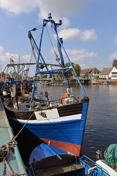 Hafen und alte Holzklappbr&uuml;cke in Wieck - Greifswald