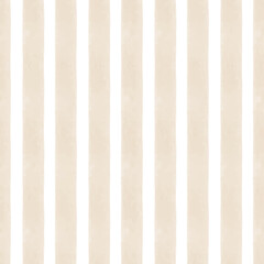 Seamless Watercolor Brown Beige Stripe Pattern.eps