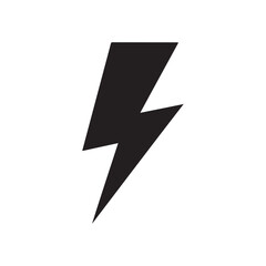 lightning bolt icon . vector eps 10
