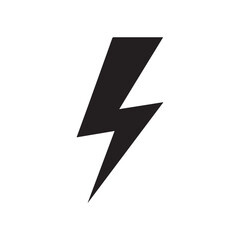 lightning bolt icon . vector eps 10