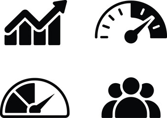 Business Analytics Icons,Data Metrics Icon Set,Growth Chart Vector Icons,KPI Dashboard Icons,Performance Tracking Icons,Corporate Metrics Icons,Business Dashboard Icons,Data Visualization Icons,Ai