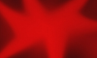 Abstract glowing red spotlight rays on dark background with copy space for text