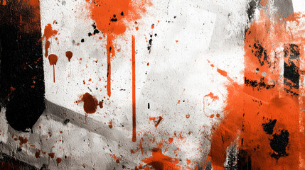 ダイナミックなスプラッシュ壁面ペイント背景