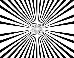Fototapeta premium Abstract Radial Burst Pattern with Concentric Lines and Central Focus Point.