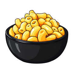 Macaroni and cheese in bowl food image