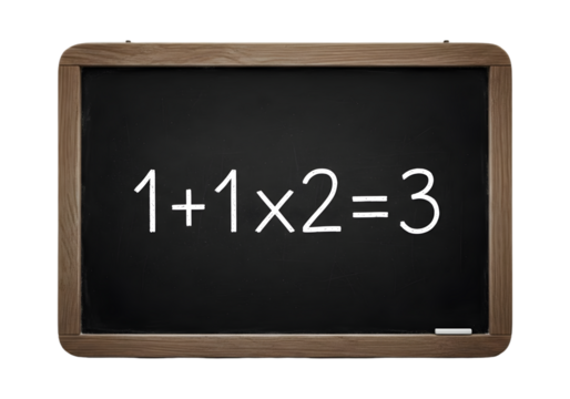 Is 1+1x2=3 Correct?