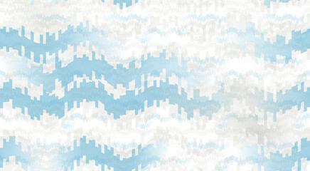 Seamless abstract cloud dancer zigzag vector pattern with soft colors. Color of the year 2026
