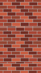 Obraz premium Red brick wall background texture, perfect for adding warmth and rustic charm