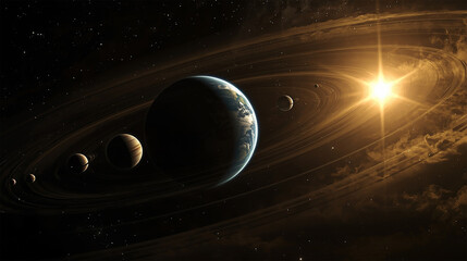 Ultra Detailed Solar System